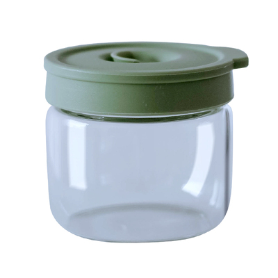 可带盖蒸煮玻璃辅食燕窝分装瓶