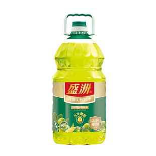 盛洲玉米橄榄调和油5升 食用油非转基因玉米油橄榄油