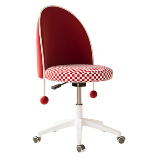 可升降移动化妆椅女生卧室设计师款旋转梳妆凳家用高级梳妆台椅子