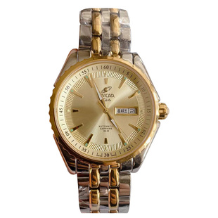 瑞士英纳哥机械男组装夜光大表防水间金新款时尚商务自动背透腕表