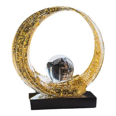 财源滚滚客厅电视柜摆件轻奢高档