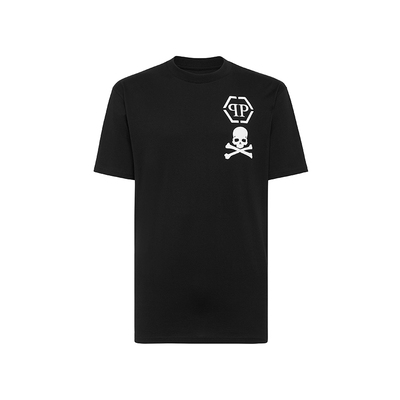 PHILIPP PLEIN 男士Skull&Bones圆领短袖T恤