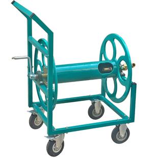 1寸水管车大流量卷管架4分6分软管收纳架油管钢丝管洗车管卷管器