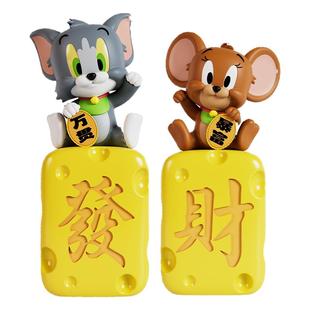 Soap Studio猫和老鼠汤姆杰瑞财源财力全开麻将雕像新年摆件礼物