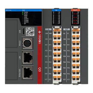中达优控Q0系列中型PLC，Codesys编程总线型控制最大支持256轴