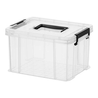 透明收纳箱塑料手提玩具