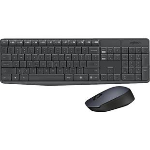 罗技  MK235 无线键鼠套装办公家用台式电脑笔记本耐用鼠标外设