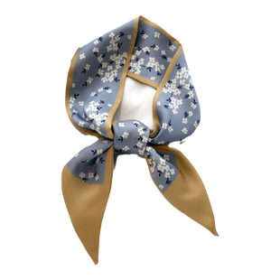 小长条细窄短丝巾女复古法式春秋绑包丝带发带飘带装饰领巾薄围巾