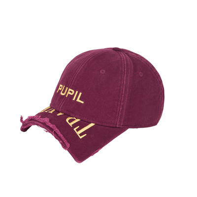 潮流鸭舌帽男女破烂个性短檐四季