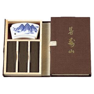 日本香堂NipponKodo高端日本线香沉香寿山自然香室内家用持久留香