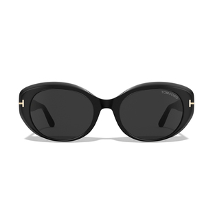 TOM FORD太阳眼镜 猫眼复古防紫外线大牌高级感墨镜女士 FT1293-K