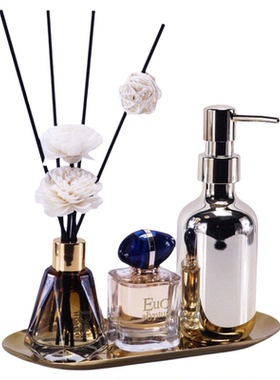 样板房装饰摆件卫生间洗手台摆设