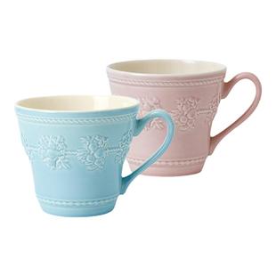 结婚礼物 WEDGWOOD威基伍德马克杯情侣对杯欢愉假日陶瓷杯欧式