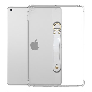 适用iPadmini5手持保护套 iPad迷你5代气囊手腕带软壳A2126软胶壳 苹果平板7.9英寸透明轻薄防摔A2126硅胶壳