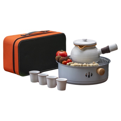 户外露营围炉煮茶便携式茶具套装