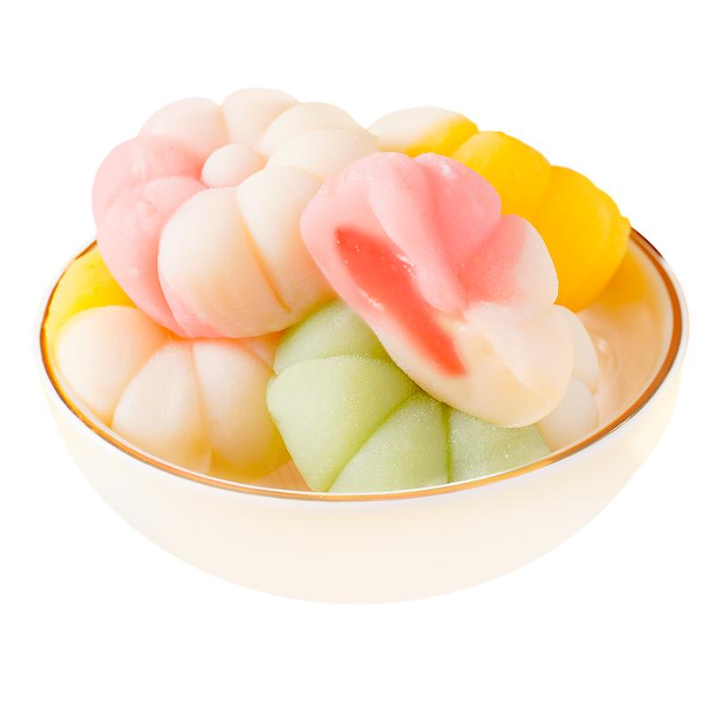 爆浆冰皮饼零食休闲小吃食品糕点