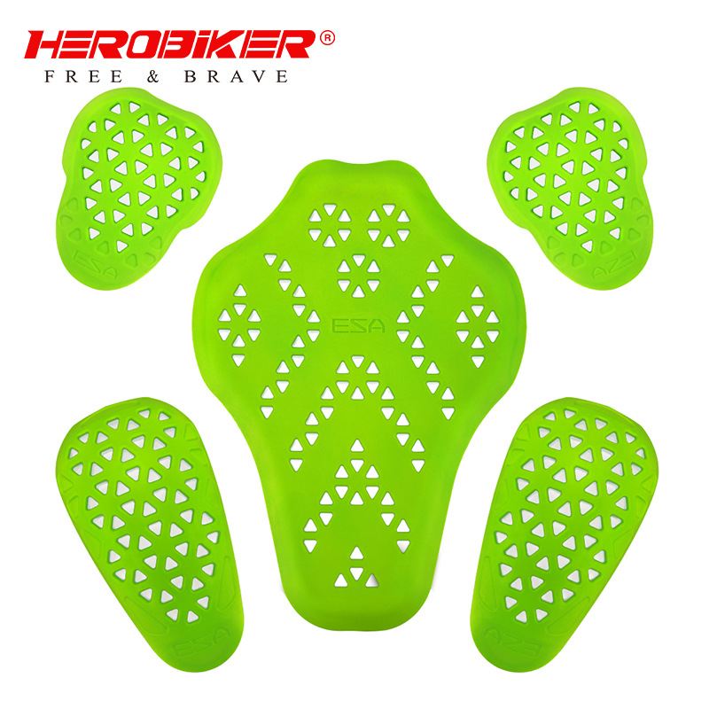 ESA吸能减震摩托车护具摩托车防护具抗冲击骑行护肘护膝软质缓冲