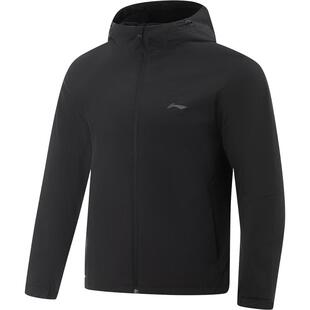 李宁外套男新款健身跑步风衣春秋长袖上衣夹克开衫梭织运动服