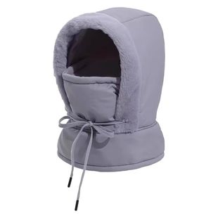 2025新款秋冬季骑车防寒保暖帽子围脖一体户外防风骑行帽雷锋帽