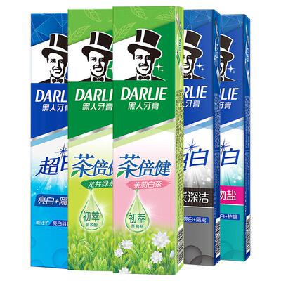 DARLIE好来黑人牙膏含氟家庭装