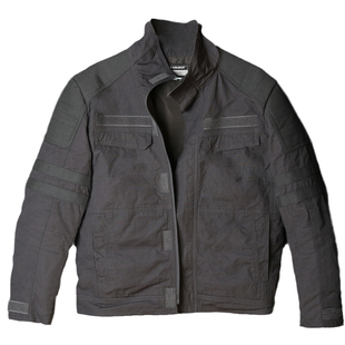 异种兵灰色机车骑行多功能防风战术夹克上衣秋冬户外军迷服饰男