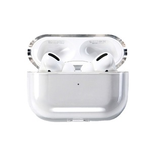 适用苹果AirPods4耳机保护套普通版降噪版保护壳主动air2pods3分体耳机套pro2耳塞套透明新款四代不带挂绳孔