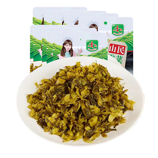 山民雪菜150g鲜美开味雪里红蕻腌菜温州冬菜酸菜下饭小咸菜拌笋