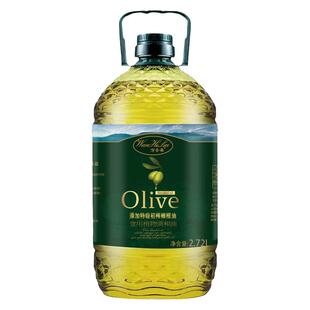 特级初榨橄榄油5斤装非转基因家用炒菜食用植物调和油5升烹饪油