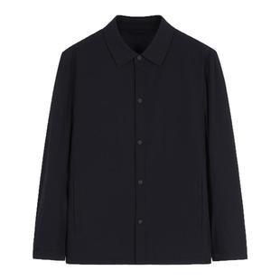 【鹅绒】DIDIBOY2025年冬季新款男士薄款商务翻领行政羽绒服外套