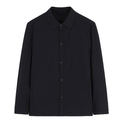 【鹅绒】DIDIBOY2025年冬季新款男士薄款商务翻领行政羽绒服外套