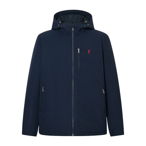 POLOWALK男式连帽羽绒服2025冬季新品轻盈保暖90鸭绒连帽羽绒外套