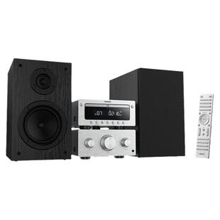 飞利浦TAM6509 组合家庭CD播放收音机音箱HiFi蓝牙5.3木质2.1声道