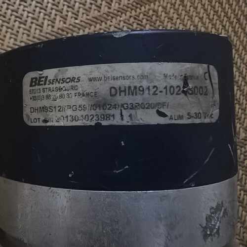 议价BEI编码器DHM912-1024S002，拆机件，成色维修