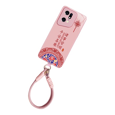 适用oppoFindX5Pro手机壳findx5新款OPPO硅胶x5套红色2026新年find天玑版x5por马年过年全包opx防摔男女外壳