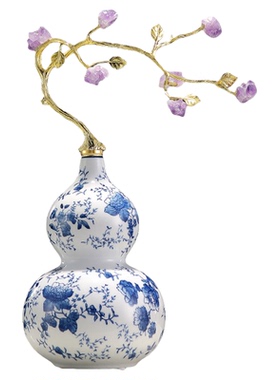 【紫瑞福禄】招财葫芦摆件