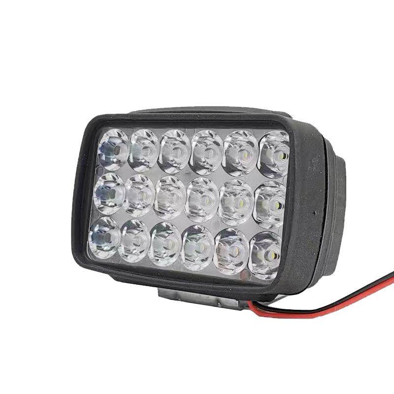 12V-85V通用摩托车超亮改装灯电动车LED防水大灯免接线聚光灯