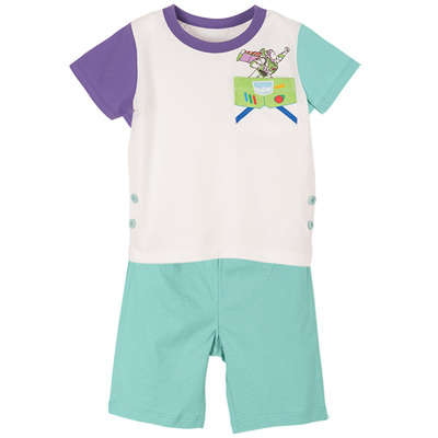 出口日本千趣家纯棉夏季睡衣套装