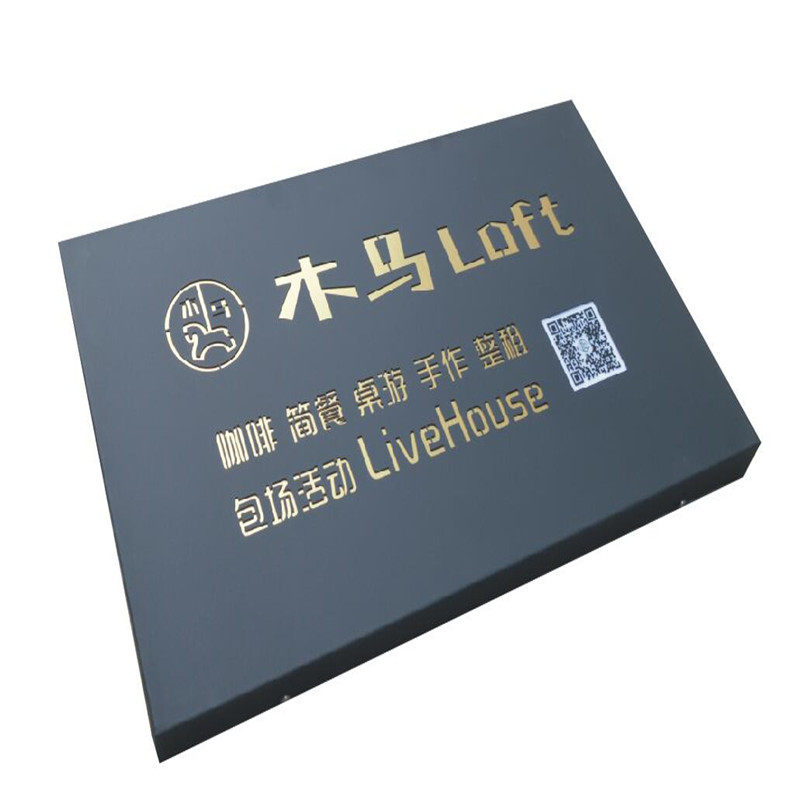 公司广告牌门头招牌定做创意镂空灯箱户外制作铁艺背发光字定制