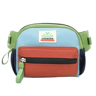 几乎熊儿童斜挎包男童帅气男孩小挎包背包女孩宝宝腰包女童胸包潮