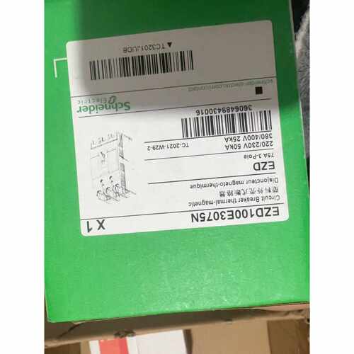 【请询价】断路器EZD100E3075N全新一只
