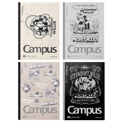 4本装！国誉迪士尼限定！笔记本