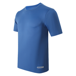 Nikko日高新款夏季薄上衣速干圆领T恤男女短袖运动健身快干衣透气