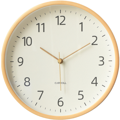 CARROLL实木原木风挂钟