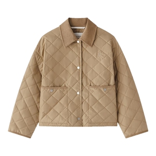 [巴恩风穿搭]Marc O'Polo/MOP25春秋季新款灯芯绒衬衫棉服女外套