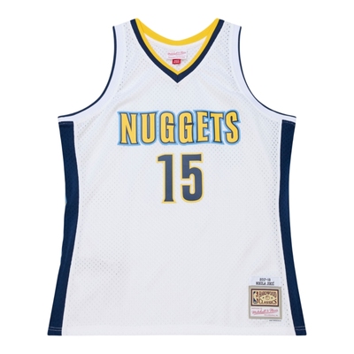NBAMITCHELL & NESS 丹佛掘金尼古拉约基奇17-18赛季Swingman球衣
