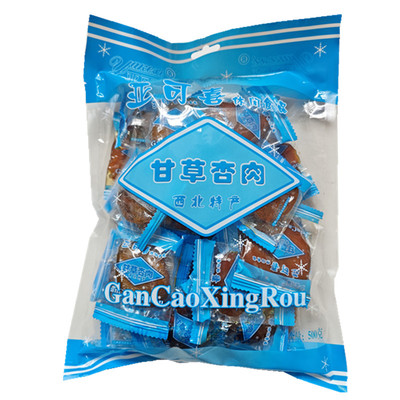 亚可喜甘草杏肉酸甜杏脯蜜饯