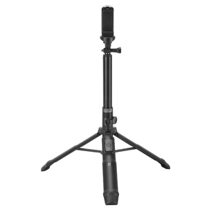 思锐手机三脚架适用大疆proket3运动相机支架拍照视频自拍杆户外直播便携手机桌面无线蓝牙遥控旅行拍摄神器