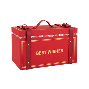 马年手提箱礼品盒礼物盒伴手礼盒高档生日结婚通用新年年货大礼盒