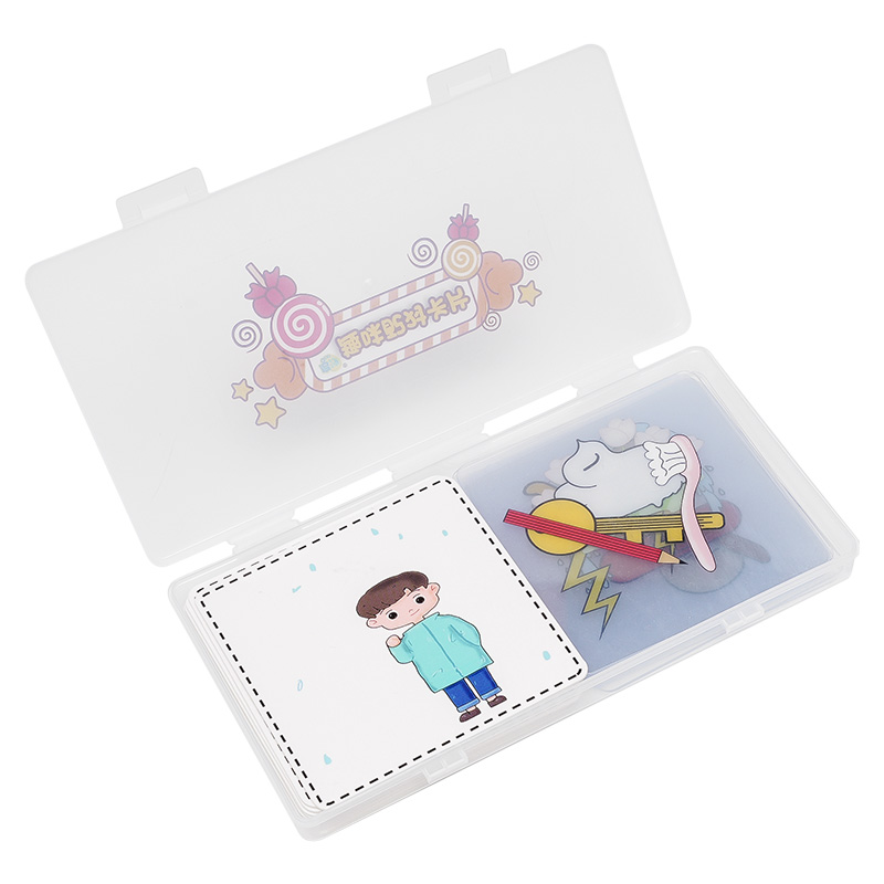 早教表达训练注意力逻辑思维幼儿园语言区区域材料投放亲子游戏卡