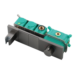 鼎菲恒温暗装花洒龙头预埋件混水阀开关主体配件套组精铜多色可选